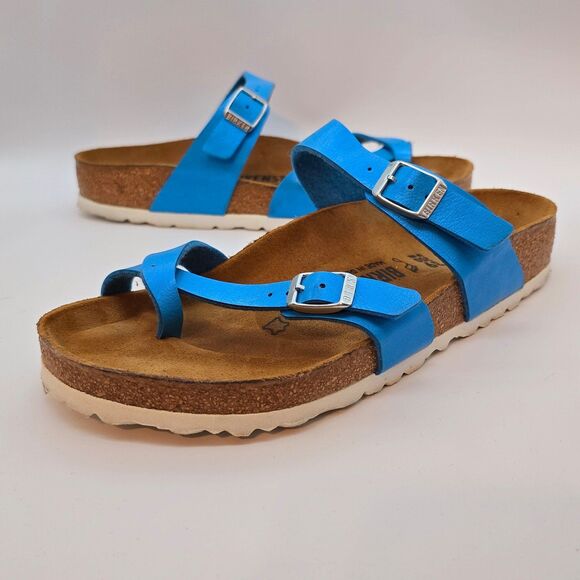 Birkenstock Mayari Graceful Ocean Sandals Womens Size 39 - Picture 8 of 9
